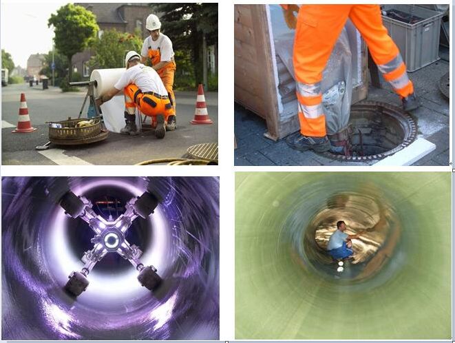 高台管道光固化修复