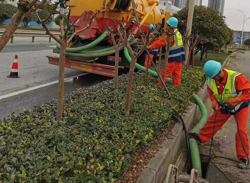 高台市政管道清淤
